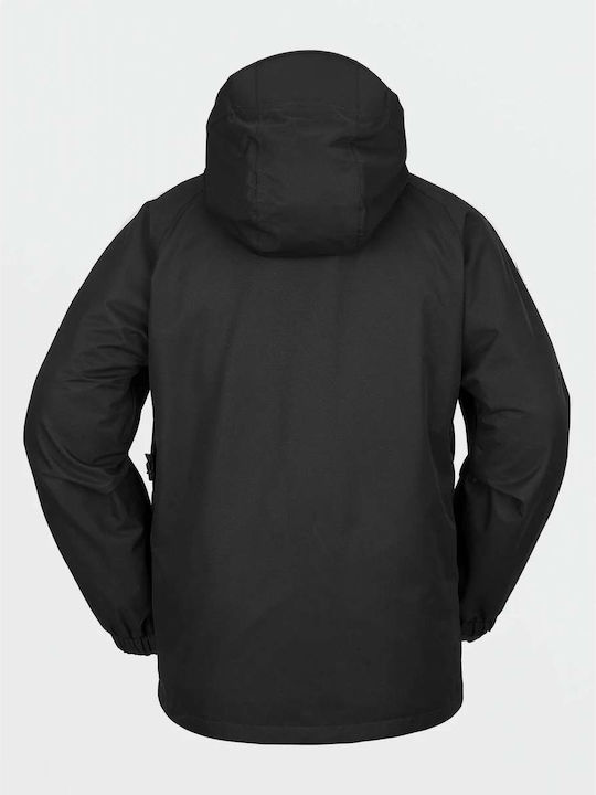 Volcom G0452307-BLK Ανδρικό Μπουφάν για Σκι & Snowboard Μαύρο