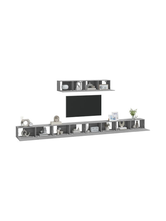 Wohnzimmer TV-Einheit Grey Sonoma L100xB30xH30cm