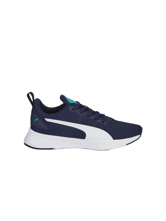 Puma Kids Sports Shoes Running Flyer Runner Navy Blue