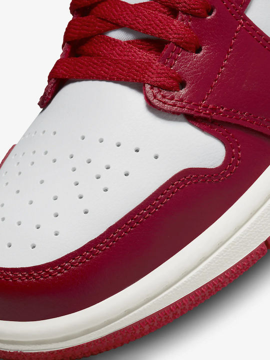 Air  1 Low Adidași Pentru Femei White / Gym Red / Black