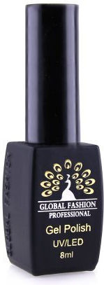 Global Fashion Black Elite Semipermanent Lac de Unghii 165 8ml 1buc