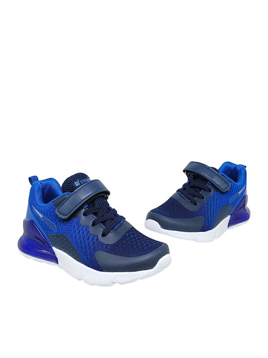 Kids Sneakers with Scratch Blue