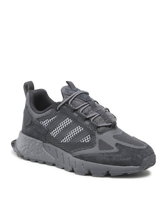 adidas Zx 1K Boost Adidași Pentru Bărbați Gri Cinci Carbon Negru