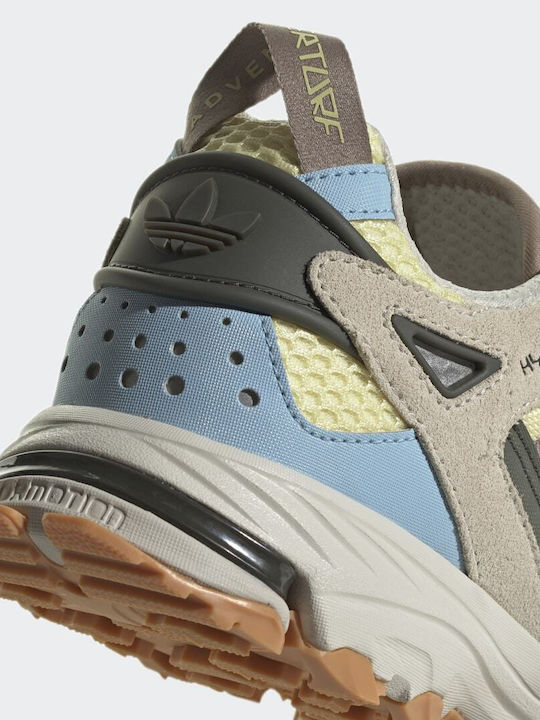 Hyperturf Sneakers Almost Yellow / Clear Blue / Shadow Olive