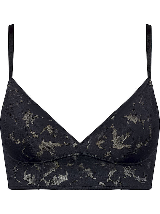 Sloggi Zero Lace 2.0 Women's Bralette Bra Black