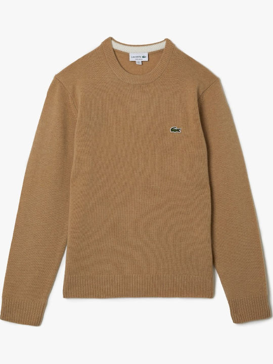 Classic Long Sleeve Sweater Beige