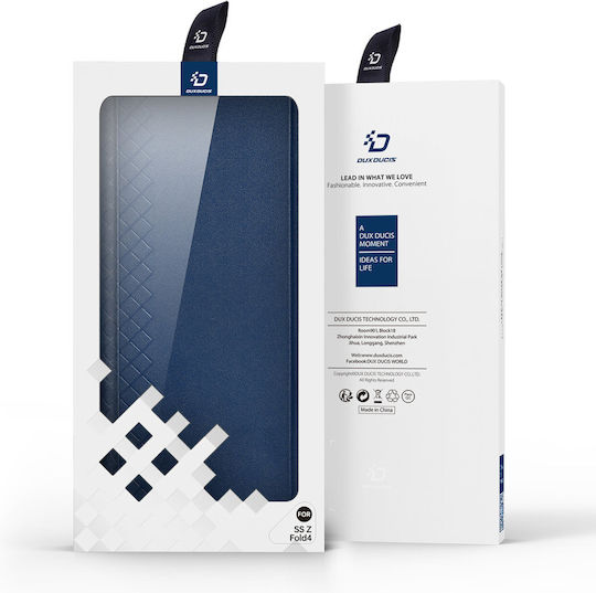 Dux Ducis Bril Портмоне Изкуствена кожа Син (Galaxy Z Fold4)