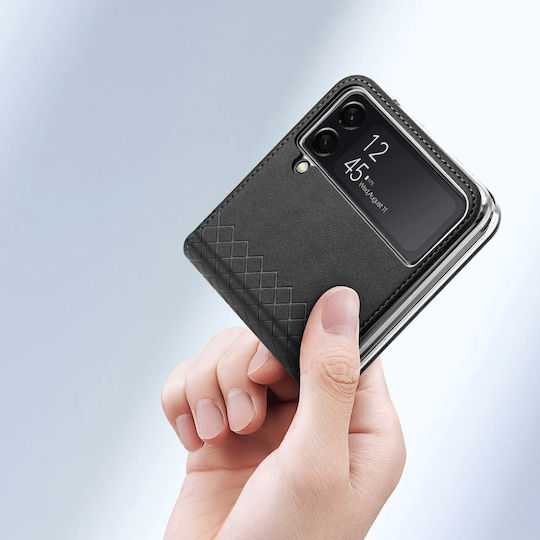 Dux Ducis Bril Back Cover Δερματίνης Μαύρο (Galaxy Z Flip4)