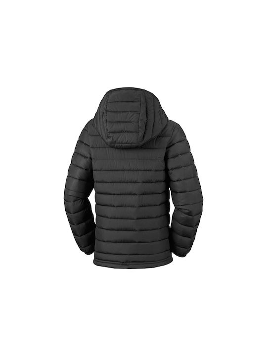 Columbia Kinderjacke Kurz mit Kapuze Blau Powder Lite