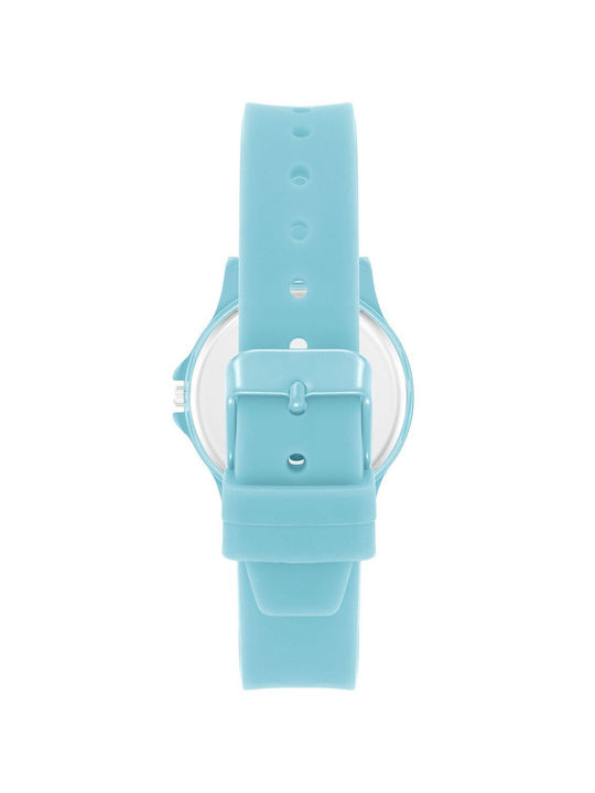 Juicy Couture Uhr mit Blau Kautschukarmband