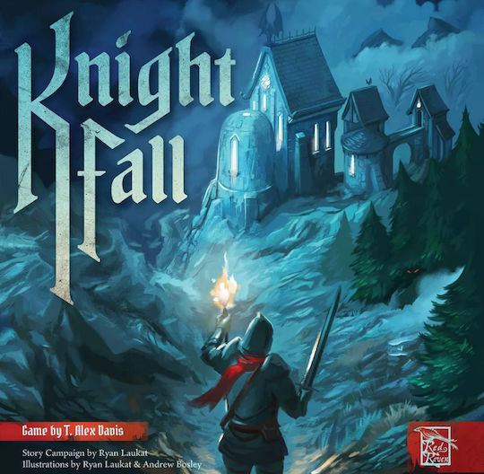 Brettspiel Knight Fall für 1-6 Spieler 13+ Jahre (EN) Red Raven Games