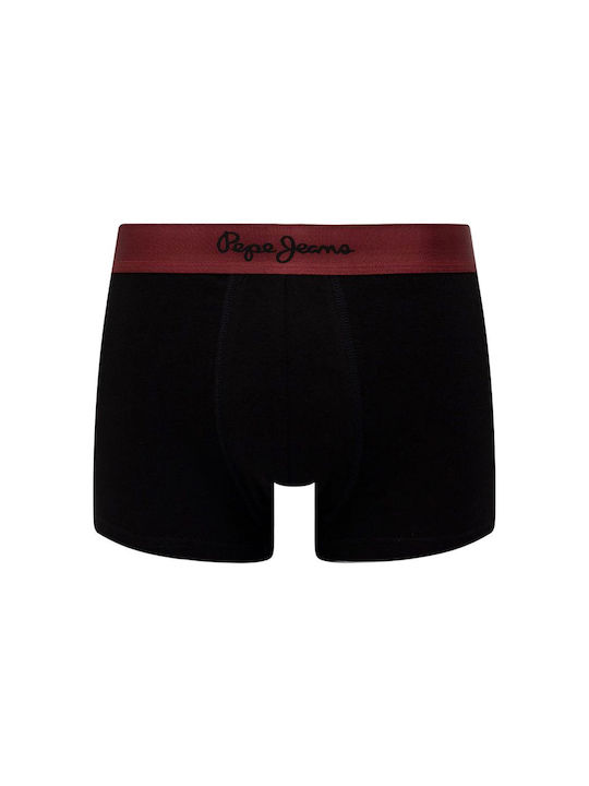 Pepe Jeans Herren Boxershorts Schwarz 3Packung