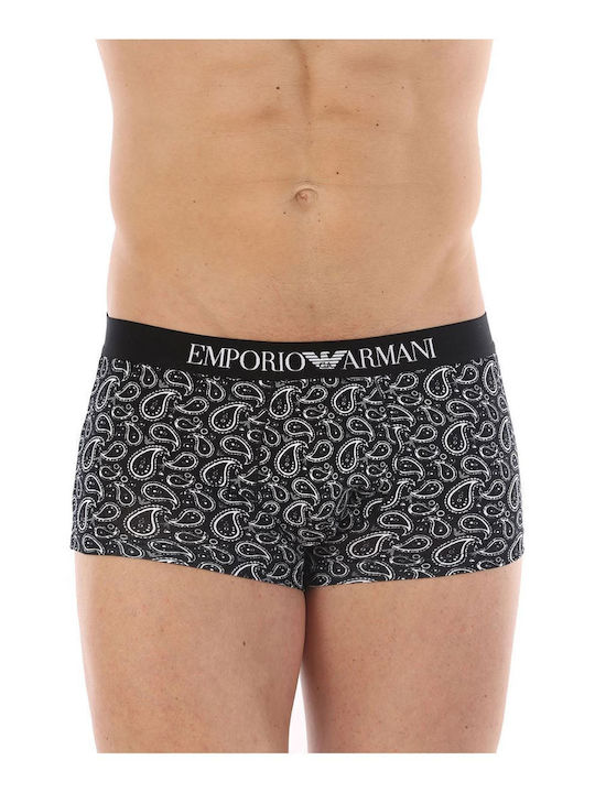 Emporio Armani Men's Boxers 2Pack Black