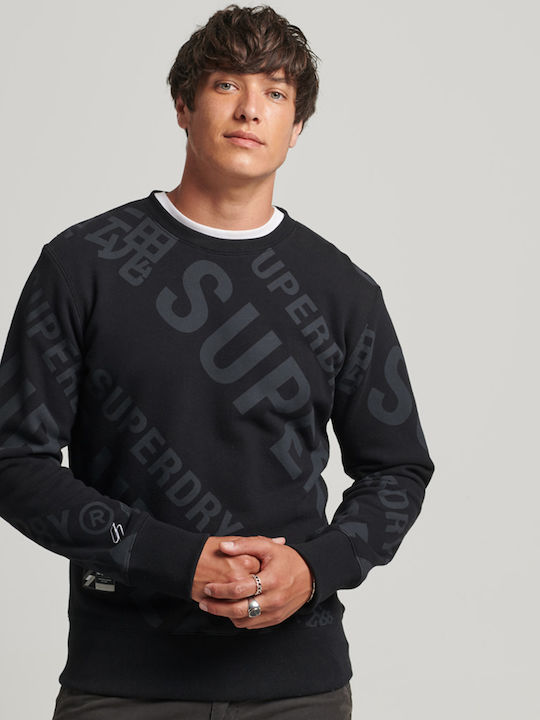 Superdry Neagră cu Glugă