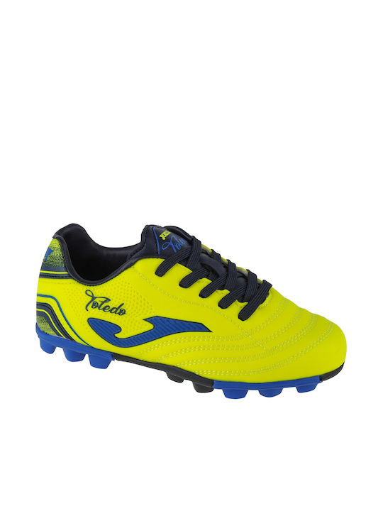 Joma Toledo Kids Molded Soccer Shoes Yellow