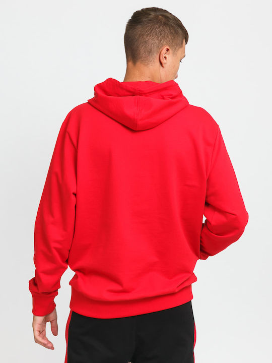 NBA Team Chibul Sweatshirt with Hood Red
