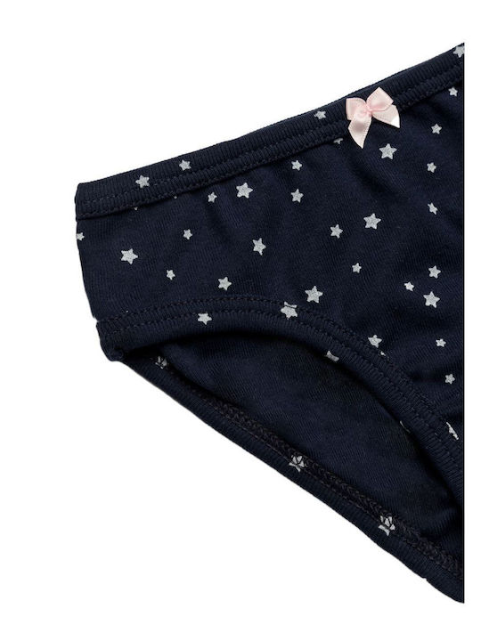 Minerva Princess Stars Kids' Brief Navy Blue