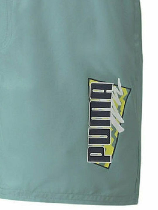 PUMA ESS+ Kids Swimwear Swim Shorts Green