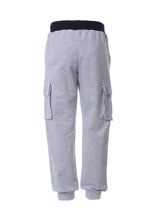 Matoufrance Boys Fabric Cargo Trouser Gray