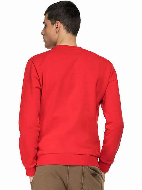 Replay Herren Sweatshirt Rot