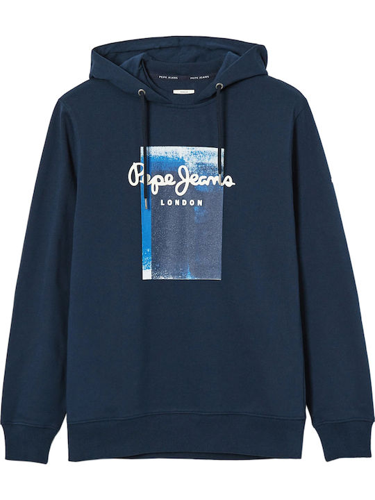 Pierce Sweatshirt mit Kapuze Marineblau