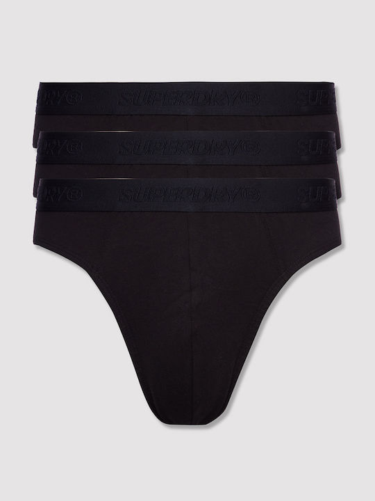 Ανδρικά Σλιπ Μαύρα 3Pack