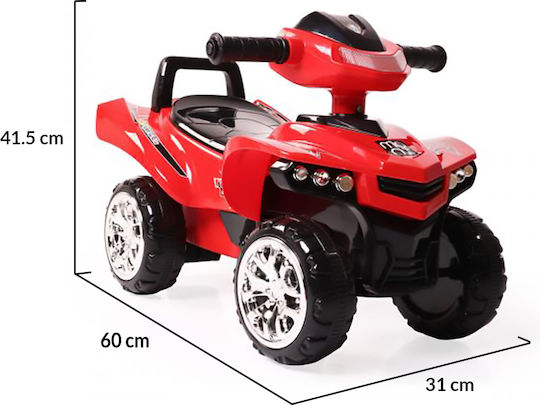 Moni No Fear Ride On Pentru 12+ Luni Roșu