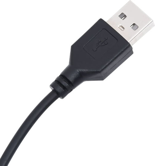 Γραφείο Υπολογιστή Ξύλινο Sonoma Δρυς με LED & USB θύρες 97x45x90εκ.