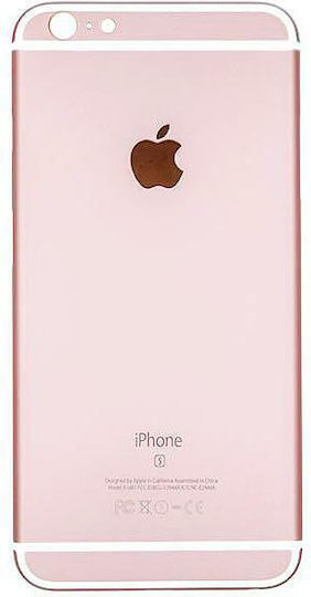 Καπάκι Μπαταρίας Type A Ροζ για iPhone 6s Plus