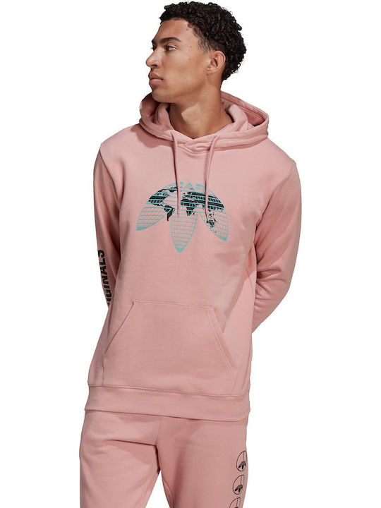 United Sweatshirt mit Kapuze Rosa