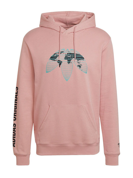United Sweatshirt mit Kapuze Rosa