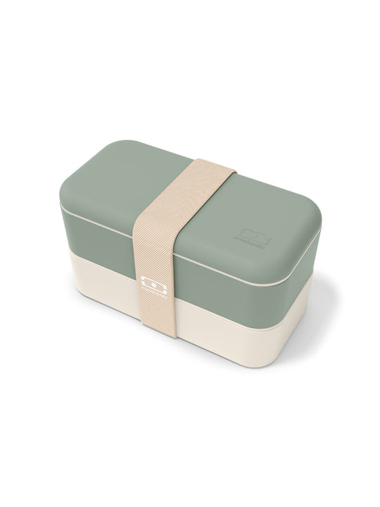 Monbento Cutie pentru Mâncare Plastic Verde 500ml 1buc