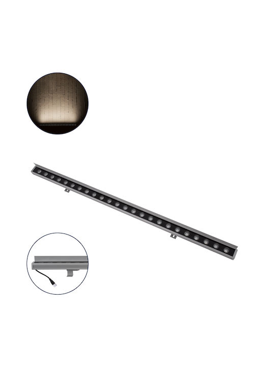 GloboStar Faia Φωτιστικό LED Wall Washer 24W 5.5x4cm
