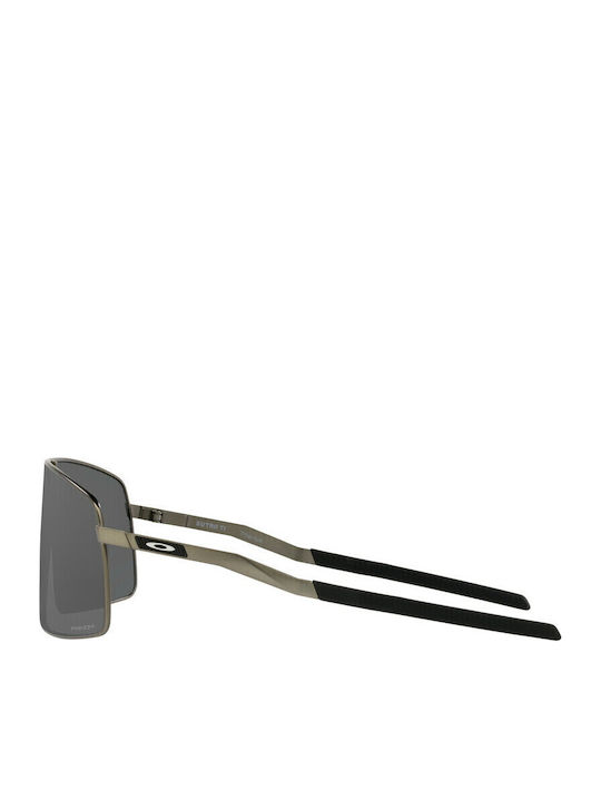 Oakley Sutro Ti Unisex Γυαλιά Ηλίου με Ασημί Μεταλλικό Σκελετό και Γκρι Φακό OO6013-01