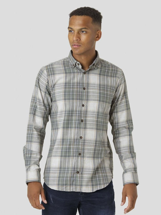 MARCUS Shirt Grey/Green