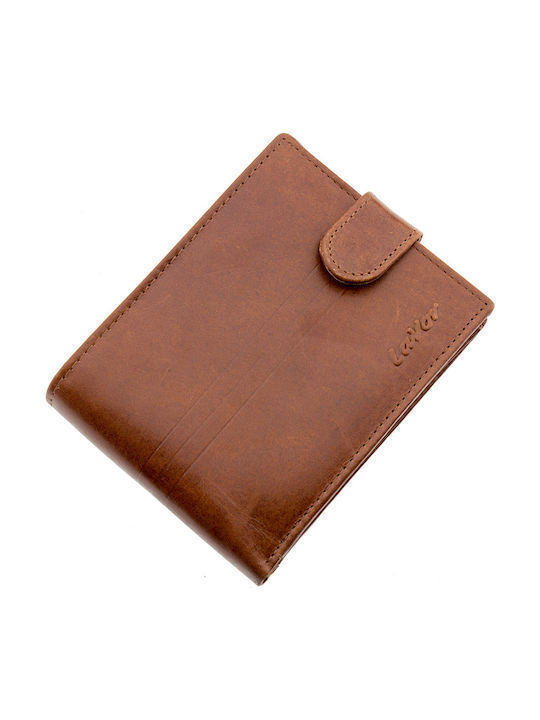 Leather Men's Wallet Classic with RFID Cognac