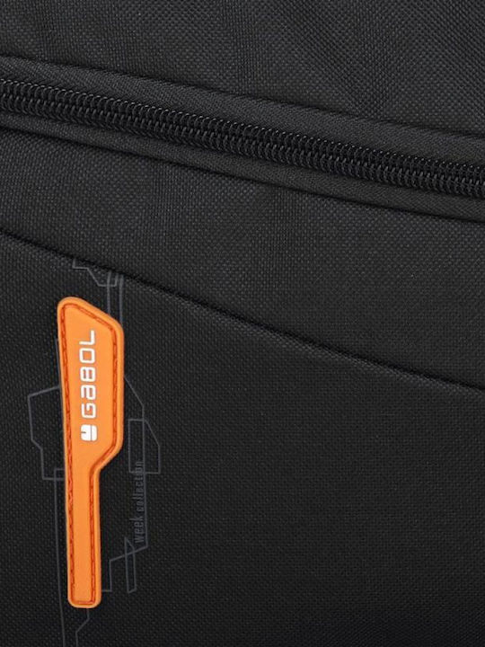 Necessaire Week Eco in Schwarz Farbe