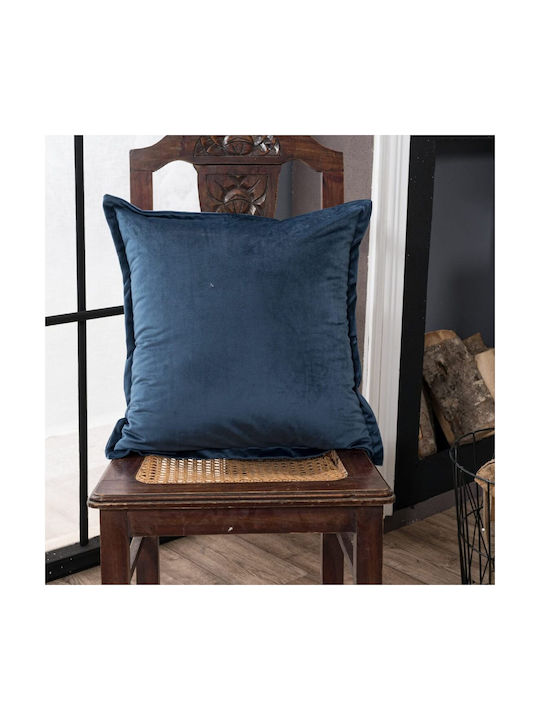 Teoran Decorative Pillow Case Velvet 04 Petrol 30x50cm.