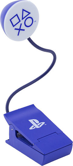 Paladone Playstation Φωτάκι Βιβλίου LED με Κλιπ Μπλε