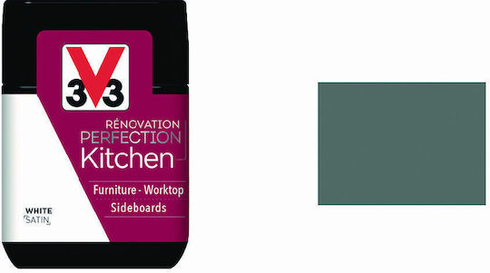 V33 Renovation Perfection Kitchen Χρώμα Slate Satin 75ml 118056