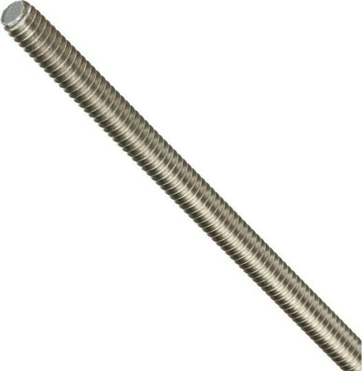 F.F. Group Threaded Rod Galvanized DIN 975 with Diameter M20 and Length 1000mm