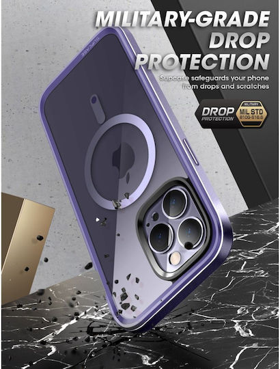 Supcase Ub Edge Back Cover Σιλικόνης 2mm Deep Purple (iPhone 14 Pro Max)