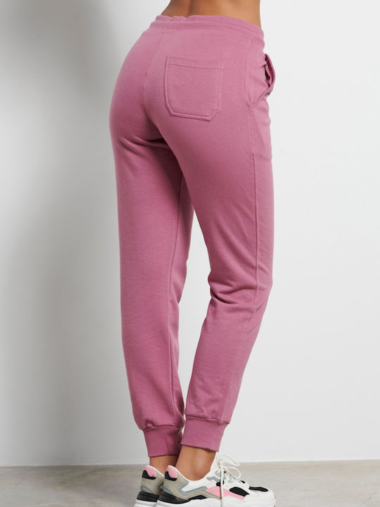 BodyTalk Women's Jogger Sweatpants Pink