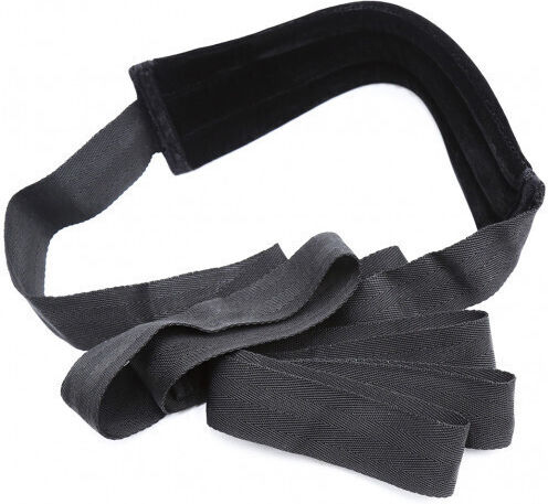 Naughty Toys Neck & Limb Restraint Set Neck to Ankles Cuffs Restraints Kit in Black Color