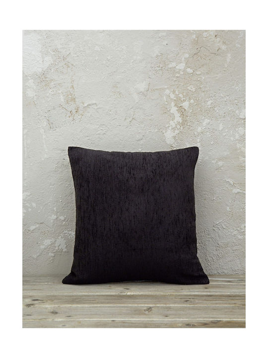 Nima Sofa Cushion Velvety from Velvet Black 45x45cm. 31133