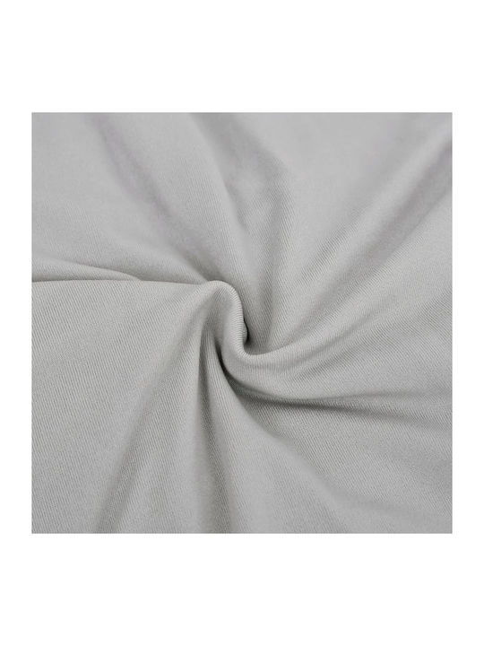 vidaXL Elastic Cover for Four Seater sofa Grey 1pcs 332943