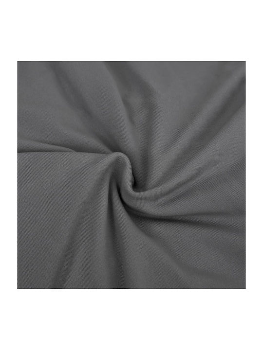 vidaXL Elastic Cover for Four Seater sofa Charcoal 1pcs 332939