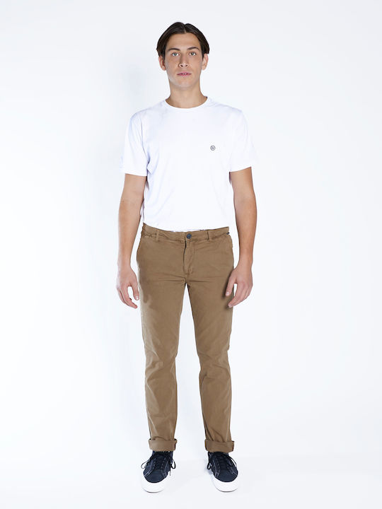222.BM41.97 Herrenhosen Chino Tabak