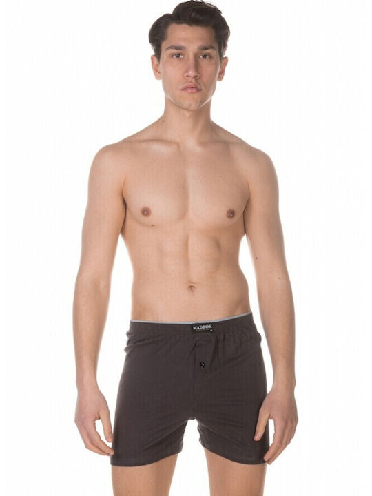 Herren Boxershorts Braun 1Packung