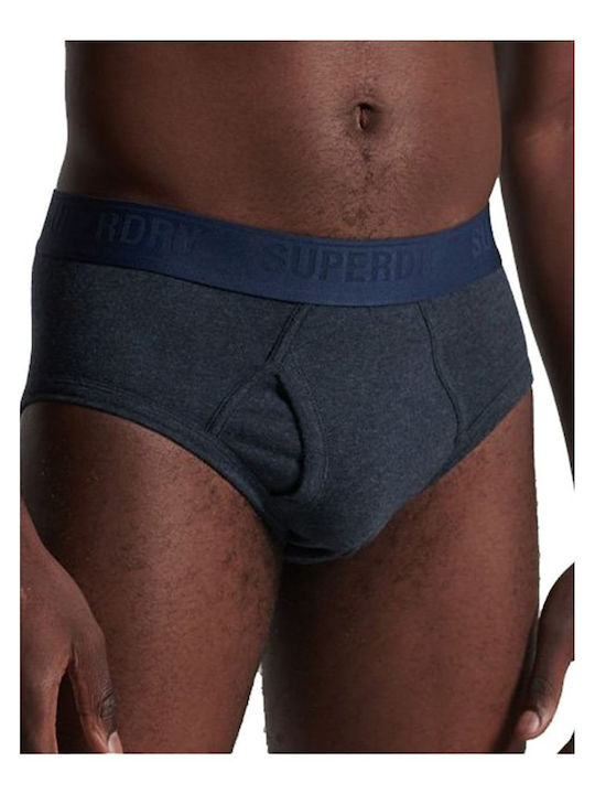 Ανδρικά Σλιπ Navy Blue / Blue 3Pack